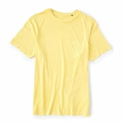 Cheapest ???? Cremieux Solid Garment Dyed Short-Sleeve Tee Ludlow Yellow ???? -Cremieux Shop unnamed file 1020