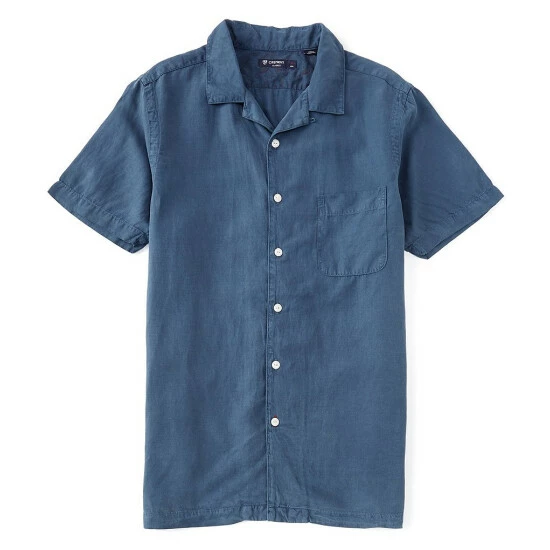 Deals ???? Cremieux Tropical Garment-Dye Short-Sleeve Woven Camp ???? Shirt Lucent White ???? 5 Deals ???? Cremieux Tropical Garment-Dye Short-Sleeve Woven Camp ???? Shirt Lucent White ???? - Image 3