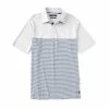 Brand new ✨ Cremieux Engineered Stripe Short-Sleeve Polo ???? Shirt Light Grey Heather ???? 1 Brand new ✨ Cremieux Engineered Stripe Short-Sleeve Polo ???? Shirt Light Grey Heather ???? -Cremieux Shop unnamed file 1029