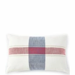 Discount ???? Cremieux Heather Striped Breakfast Pillow Blue/green ????