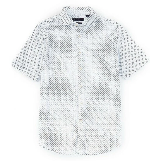 Outlet ???? Cremieux Printed Short-Sleeve ???? Coatfront Knit ???? Shirt Light Grey Heather ???? 3 Outlet ???? Cremieux Printed Short-Sleeve ???? Coatfront Knit ???? Shirt Light Grey Heather ????