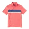 Discount ???? Cremieux Chest Stripe Mesh Pique Short-Sleeve Polo ???? Shirt Berry ???? -Cremieux Shop unnamed file 1065