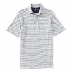 Best reviews of ???? Cremieux Mini Stripe Short-Sleeve Interlock Polo ???? Shirt Lucent White ????