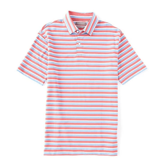 Discount ❤️ Daniel Cremieux Signature Stripe Baby Terry Short-Sleeve Polo ???? Shirt Berry ???? 3 Discount ❤️ Daniel Cremieux Signature Stripe Baby Terry Short-Sleeve Polo ???? Shirt Berry ????