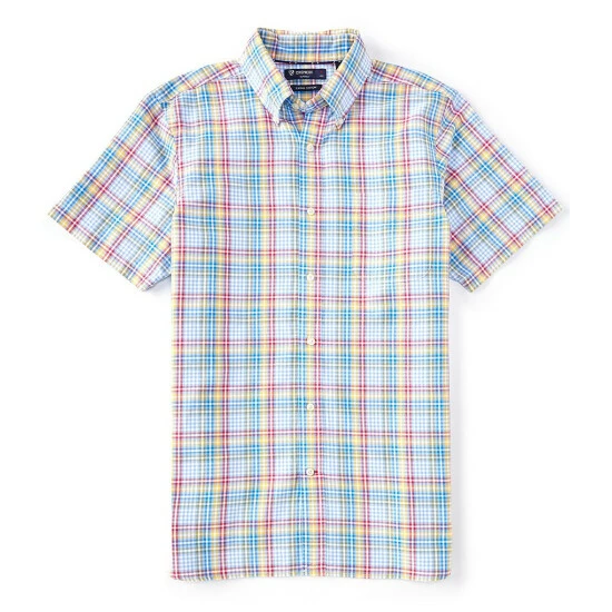 Coupon ???? Cremieux Plaid Oxford Short-Sleeve Woven ???? Shirt Vista Blue ❤️ 3 Coupon ???? Cremieux Plaid Oxford Short-Sleeve Woven ???? Shirt Vista Blue ❤️