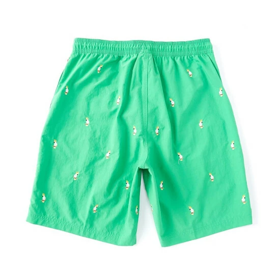 Hot Sale ???? Cremieux Cockatoo Embroidery 9#double; Inseam Swim Trunks Kelly Green ???? 4 Hot Sale ???? Cremieux Cockatoo Embroidery 9#double; Inseam Swim Trunks Kelly Green ???? - Image 2