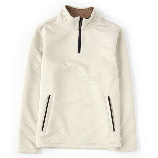 Wholesale ???? Cremieux Jacquard Quilted Quarter-Zip Pullover Navy Heather ???? 5 Wholesale ???? Cremieux Jacquard Quilted Quarter-Zip Pullover Navy Heather ???? - Image 3