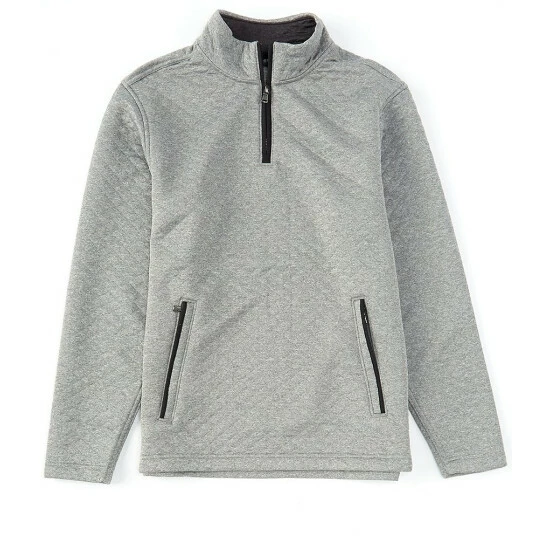 Wholesale ???? Cremieux Jacquard Quilted Quarter-Zip Pullover Navy Heather ???? 6 Wholesale ???? Cremieux Jacquard Quilted Quarter-Zip Pullover Navy Heather ???? - Image 4