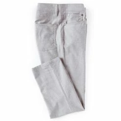 Flash Sale ⭐ Daniel Cremieux Signature Classic-Fit Flat-Front 5-Pocket Heathered Pants Grey Heather ✔️