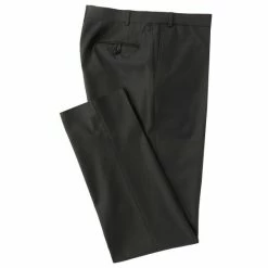 Flash Sale ???? Cremieux Tailored Modern Fit Sharkskin Flat-Front ???? Dress Pants Black ⭐ -Cremieux Shop unnamed file 168