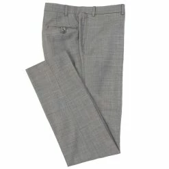 Flash Sale ???? Cremieux Tailored Modern Fit Sharkskin Flat-Front ???? Dress Pants Black ⭐ -Cremieux Shop unnamed file 170