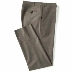Flash Sale ???? Cremieux Tailored Modern Fit Sharkskin Flat-Front ???? Dress Pants Black ⭐ -Cremieux Shop unnamed file 174