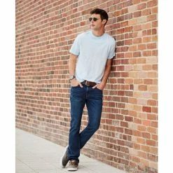 Best Pirce ???? Cremieux ???? Jeans Slim-Fit Dark Blue Wash Stretch ???? Jeans ???? -Cremieux Shop unnamed file 179