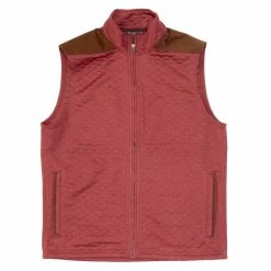 Best reviews of ✔️ Cremieux Quilted Double Knit Full-Zip Vest Brown Heather ⌛ -Cremieux Shop unnamed file 18