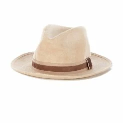 Cheap ???? Cremieux Suede Fedora Tan ⌛ -Cremieux Shop unnamed file 190