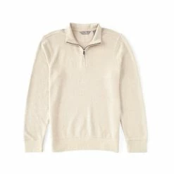 New ???? Daniel Cremieux Signature Honeycomb Quarter-Zip Pullover Serenity Blue ????