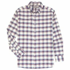 Brand new ???? Daniel Cremieux Signature Heather Plaid Long-Sleeve Woven ???? Shirt Multi Color ???? -Cremieux Shop unnamed file 218