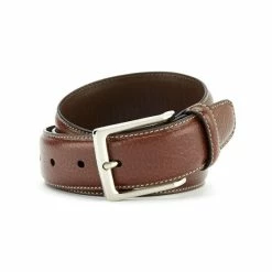 Hot Sale ???? Cremieux Pebble Contrast Stitch Belt Brown ???? -Cremieux Shop unnamed file 250