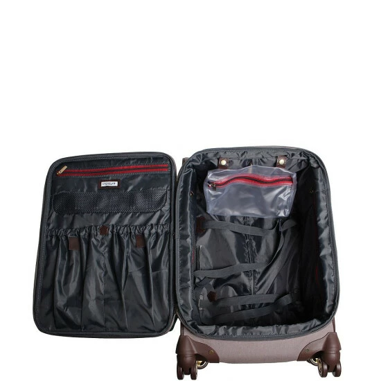 Top 10 ???? Cremieux Amalfi Coast 21#double; Expandable Softside Carry-On Spinner Grey ???? 8 Top 10 ???? Cremieux Amalfi Coast 21#double; Expandable Softside Carry-On Spinner Grey ???? - Image 6