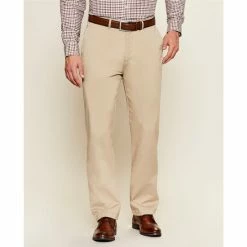 Promo ❤️ Cremieux Madison Comfort Stretch Flat-Front Twill Chino Pants ???? -Cremieux Shop unnamed file 34