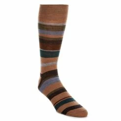 Coupon ???? Cremieux Color Block Stripe Crew ???? Socks Blue ???? -Cremieux Shop unnamed file 351
