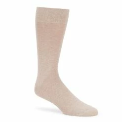 Budget ???? Cremieux Flat Knit Solid Crew ???? Dress ???? Socks Khaki ???? -Cremieux Shop unnamed file 360