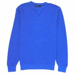 Best Pirce ❤️ Cremieux Solid French Terry Sweatshirt Bright Blue ???? -Cremieux Shop unnamed file 374