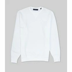 Best Pirce ❤️ Cremieux Solid French Terry Sweatshirt Bright Blue ???? -Cremieux Shop unnamed file 376