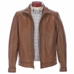 Best Pirce ???? Cremieux Lamb Leather Jacket Cognac ???? -Cremieux Shop unnamed file 38