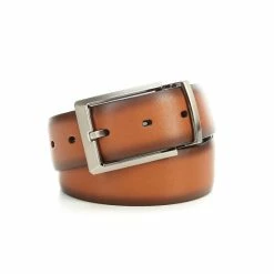 Outlet ???? Cremieux Burnished Reversible Leather Belt Luggage ????