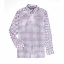 Top 10 ???? Daniel Cremieux Signature SUPIMA Cotton Basket Weave Check Long-Sleeve Woven ???? Shirt Lavender ???? -Cremieux Shop unnamed file 492