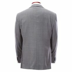 Best Sale ✔️ Cremieux Modern Fit Micro Plaid Grey Wool Suit ???? -Cremieux Shop unnamed file 504