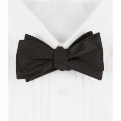 Best Pirce ⭐ Cremieux Solid Silk Bow Tie White ????