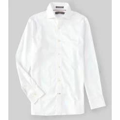 Outlet ???? Daniel Cremieux Signature Solid Organic Supima Cotton Long-Sleeve Woven ???? Shirt White ???? -Cremieux Shop unnamed file 525