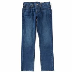 Best Sale ???? Cremieux ???? Jeans Relaxed Straight-Fit Medium Blue Wash ???? Jeans ????