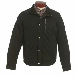 Hot Sale ???? Cremieux Tyler Quilted Jacket Navy ????