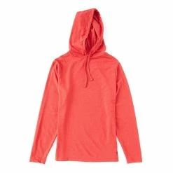 Coupon ✨ Cremieux Long-Sleeve Popover Hoodie Tee Light Blue Heather ????