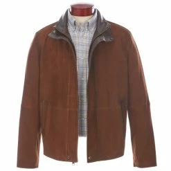 Promo ???? Cremieux Distressed Leather Bomber Jacket Cognac ???? 7 Promo ???? Cremieux Distressed Leather Bomber Jacket Cognac ???? -Cremieux Shop unnamed file 666