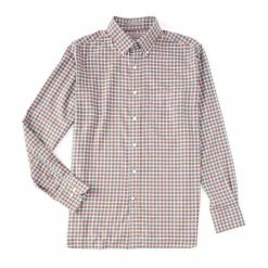 Coupon ???? Daniel Cremieux Signature Non-Iron Check Long-Sleeve Woven ???? Shirt Burgundy ❤️ -Cremieux Shop unnamed file 669