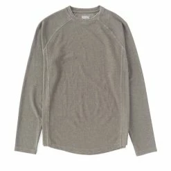 Promo ???? Cremieux ???? Jeans Raglan Long-Sleeve Waffle Knit Tee Grey ???? -Cremieux Shop unnamed file 713