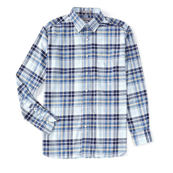 Cheap ???? Daniel Cremieux Signature Non-Iron Plaid Long-Sleeve Woven ???? Shirt Burgundy ???? 4 Cheap ???? Daniel Cremieux Signature Non-Iron Plaid Long-Sleeve Woven ???? Shirt Burgundy ???? - Image 2