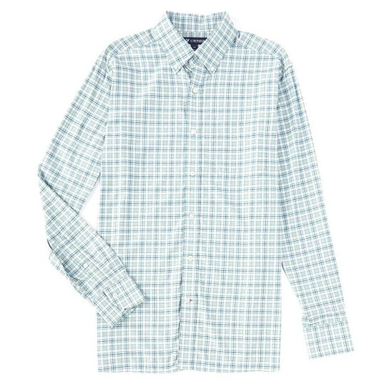 Cheapest ✨ Cremieux Plaid Bamboo Twill Long-Sleeve Woven ???? Shirt Adriatic Blue ???? 3 Cheapest ✨ Cremieux Plaid Bamboo Twill Long-Sleeve Woven ???? Shirt Adriatic Blue ????