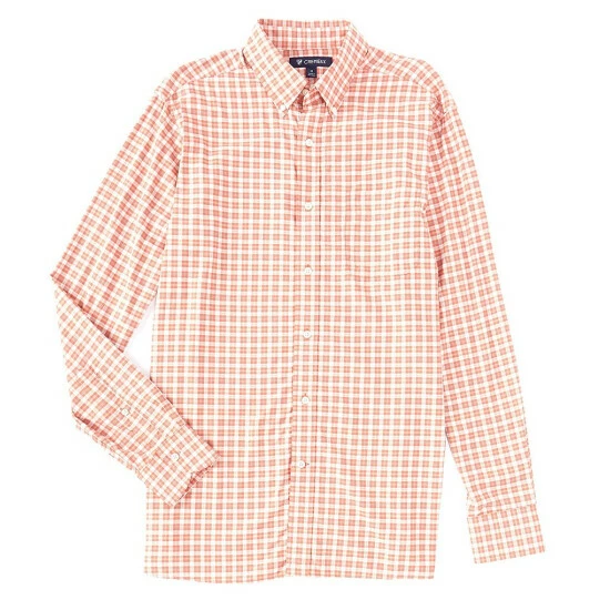 Cheapest ✨ Cremieux Plaid Bamboo Twill Long-Sleeve Woven ???? Shirt Adriatic Blue ???? 5 Cheapest ✨ Cremieux Plaid Bamboo Twill Long-Sleeve Woven ???? Shirt Adriatic Blue ???? - Image 3