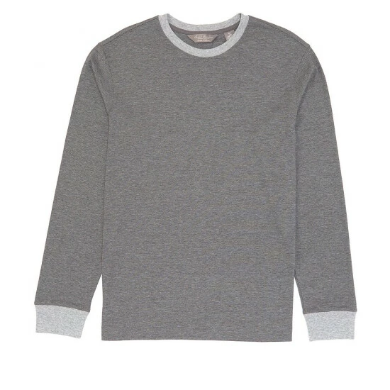 Brand new ???? Daniel Cremieux Signature Micro Stripe Long-Sleeve Tee Burgundy ⭐ 5 Brand new ???? Daniel Cremieux Signature Micro Stripe Long-Sleeve Tee Burgundy ⭐ - Image 3