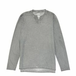 Outlet ✔️ Cremieux ???? Jeans Long Sleeve Washed Notch Neck Tee Green ???? -Cremieux Shop unnamed file 798