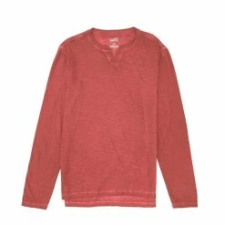 Outlet ✔️ Cremieux ???? Jeans Long Sleeve Washed Notch Neck Tee Green ???? -Cremieux Shop unnamed file 801