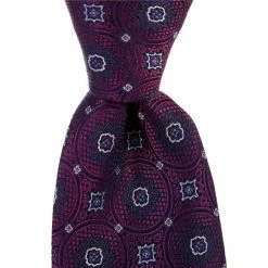 Wholesale ❤️ Cremieux Flower Medallion Traditional 3 1/4#double; Silk Tie Blue ???? -Cremieux Shop unnamed file 840