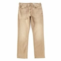 Budget ❤️ Cremieux ???? Jeans Straight Fit 5-Pocket ???? Jeans Khaki ⭐