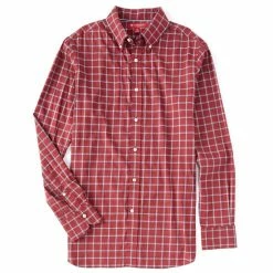 Hot Sale ???? Cremieux Slim-Fit Plaid Flex Twill Long-Sleeve Woven ???? Shirt Peacoat Blue ????