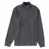 Coupon ???? Cremieux Suede Solid Quarter-Zip Pullover Charcoal Heather ???? -Cremieux Shop unnamed file 858